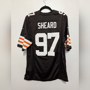 NFL Browns Sheard #97 Jersey (S) NWOT